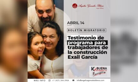 Boletín Migratorio – Abril 14: Testimonio programa trabajadores de la construcción – Exail García